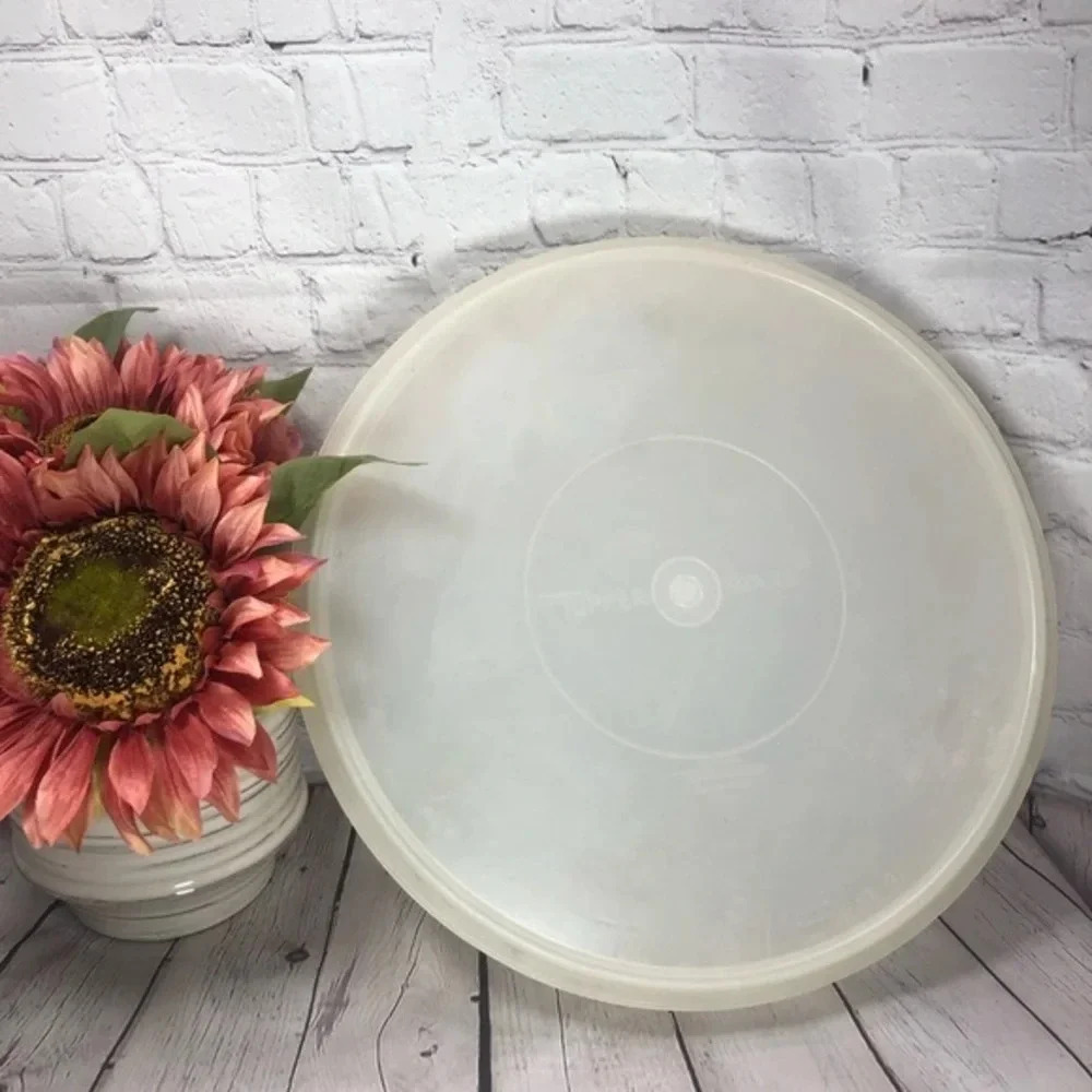 Vintage Tupperware pie keeper food storage